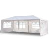 US Stock 3 x 6m Four Sides Waterproof Tent with Spiral Tubes White - 3M