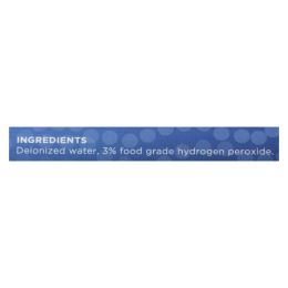 Essential Oxygen Hydrogen Peroxide 3% - Food Grade Spray - 8 oz - 724641