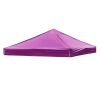 TRUE 10X10ft EZ Pop Up Canopy Folding Gazebo/Purple - As Picture