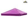 TRUE 10X10ft EZ Pop Up Canopy Folding Gazebo/Purple - As Picture