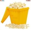 Microwave Popcorn Popper Original Large Bowl Oven Popcorn Maker Silicone Kernel Corn 5Core POP BWL Y Ratings Best Deal (Yellow) - POP BWL Y