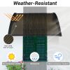 100x100 5mm PC Hollow Sheet Awning - As Picture