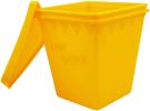 Microwave Popcorn Popper Original Large Bowl Oven Popcorn Maker Silicone Kernel Corn 5Core POP BWL Y Ratings Best Deal (Yellow) - 6 Pieces
