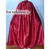 Red Satin Portable Changing Cloak Cover-Ups Instant Shelter Beach Cover Cloth Changing Robe for Pool Beach Camping - Default