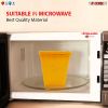 Microwave Popcorn Popper Original Large Bowl Oven Popcorn Maker Silicone Kernel Corn 5Core POP BWL Y Ratings Best Deal (Yellow) - POP BWL Y